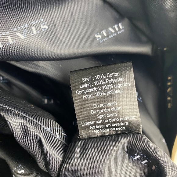 STATE BAGS Graham Tote in Natural and Black - Picture 6 of 11